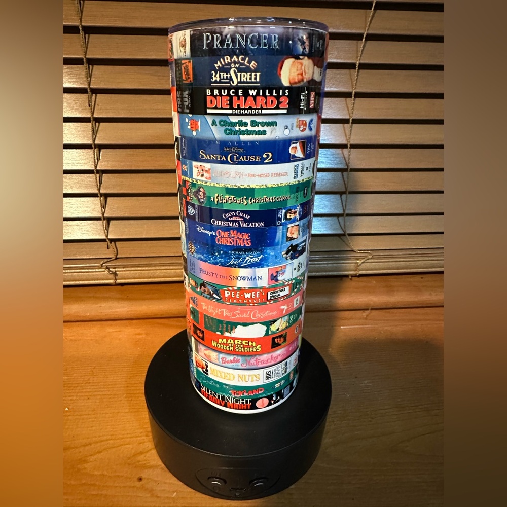 VHS Christmas Movies Tumbler